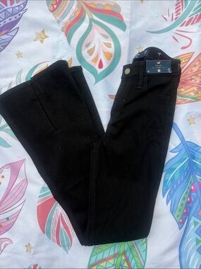 Hollister Black Flare High-Rise Jeans
